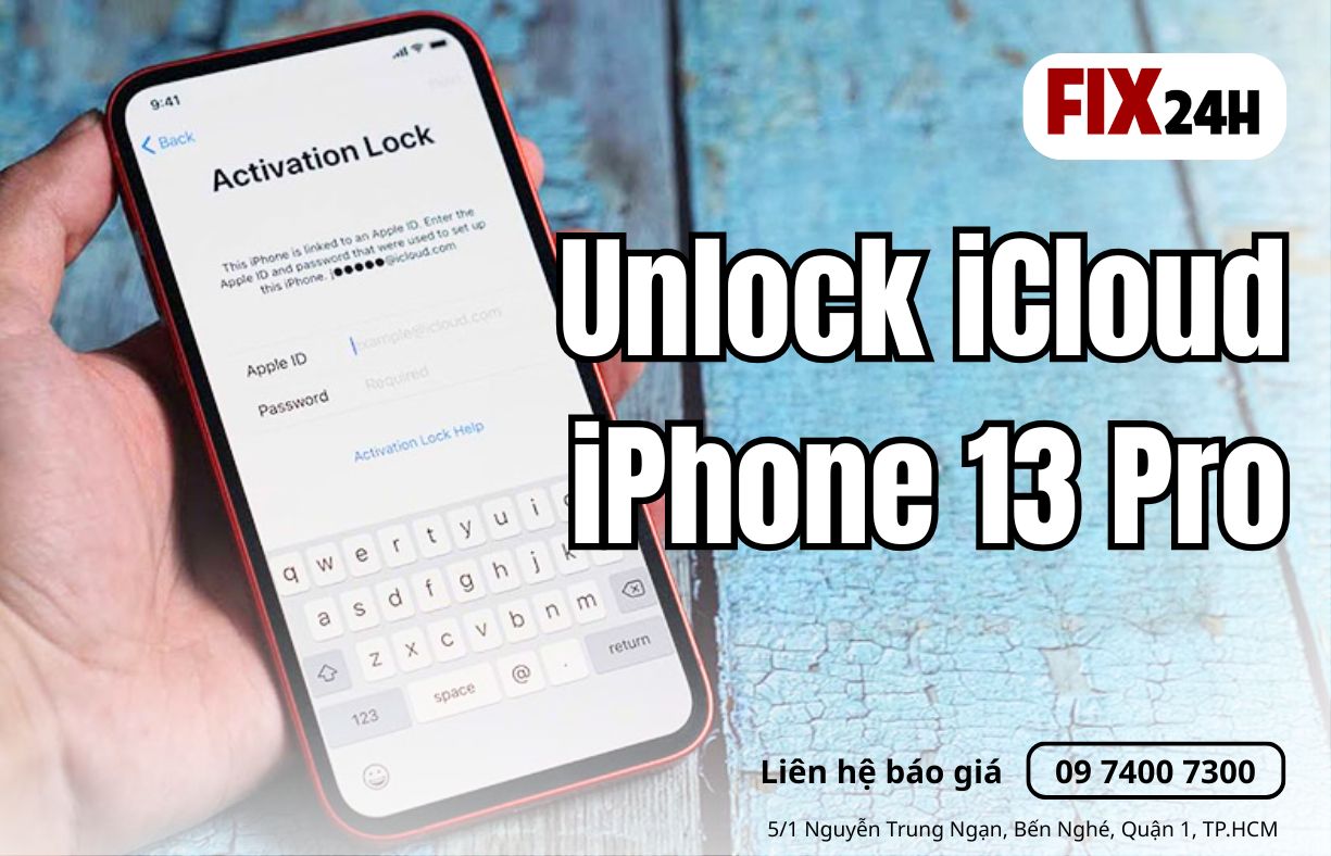 Unlock iCloud iPhone 13 Pro