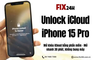 Unlock iCloud iPhone 15 Pro