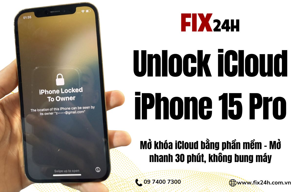 Unlock iCloud iPhone 15 Pro