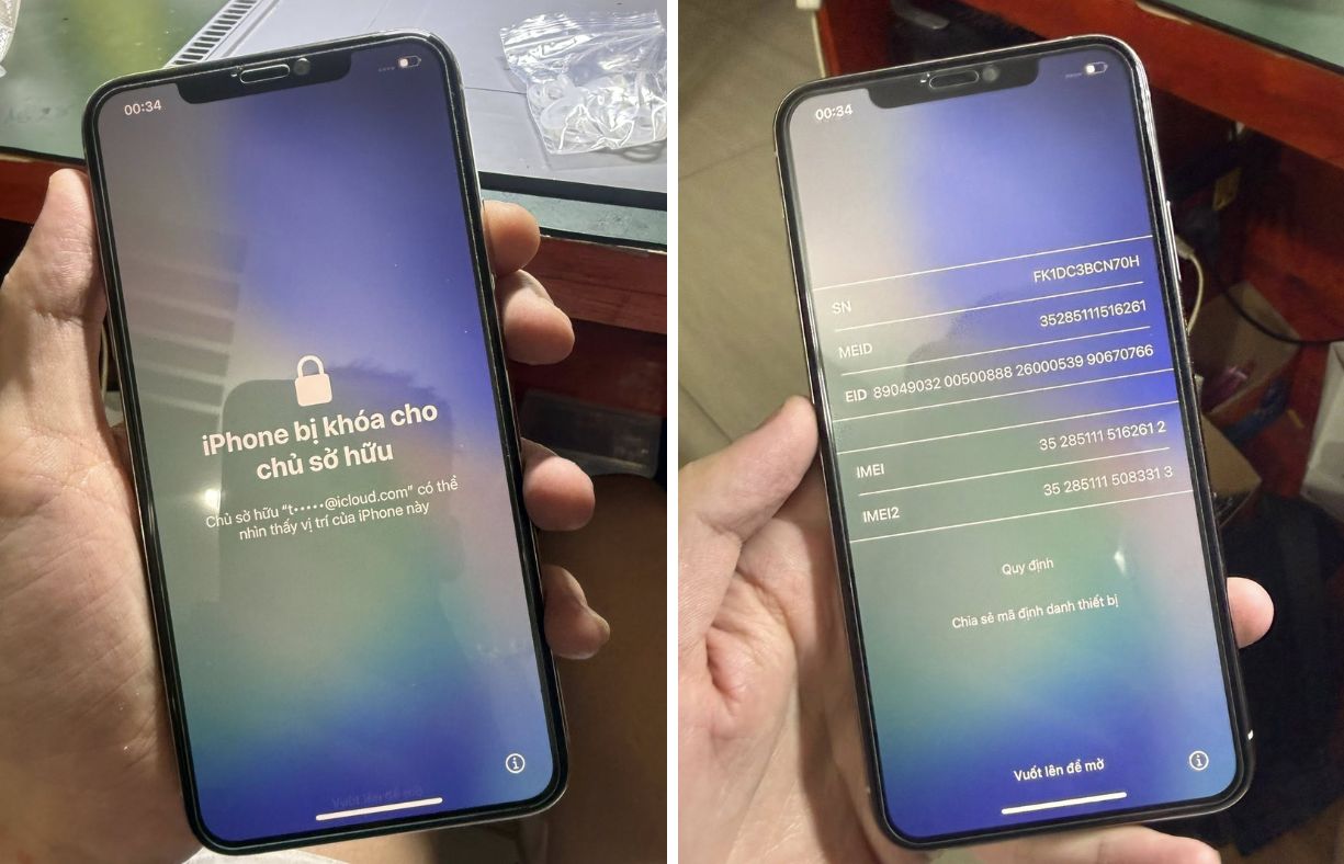 iPhone báo “iPhone được khóa với chủ sở hữu”