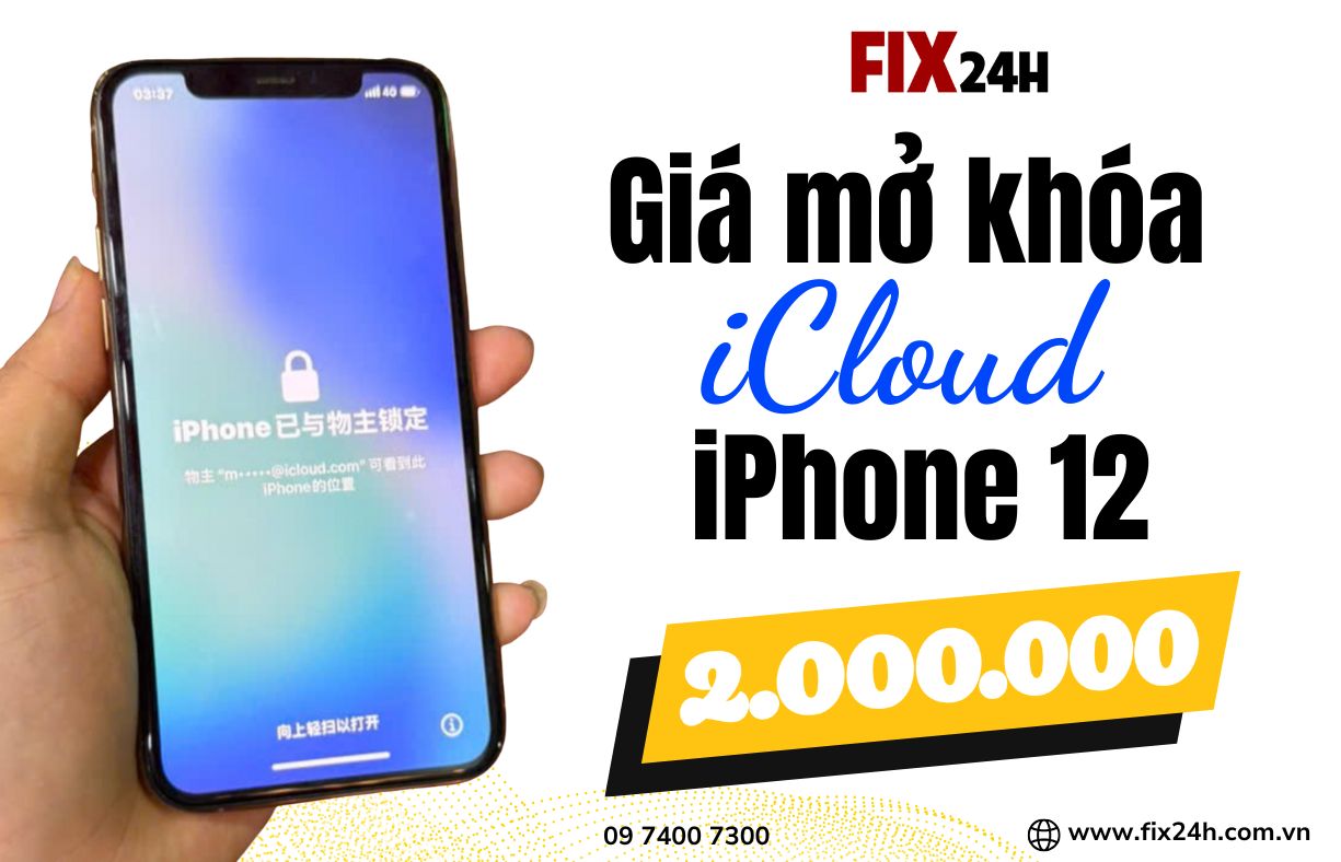 Giá mở khóa iCloud iPhone 13 chỉ 2 triệu đồng