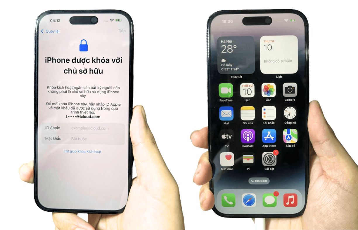 iCloud và tính năng bảo mật Activation Lock