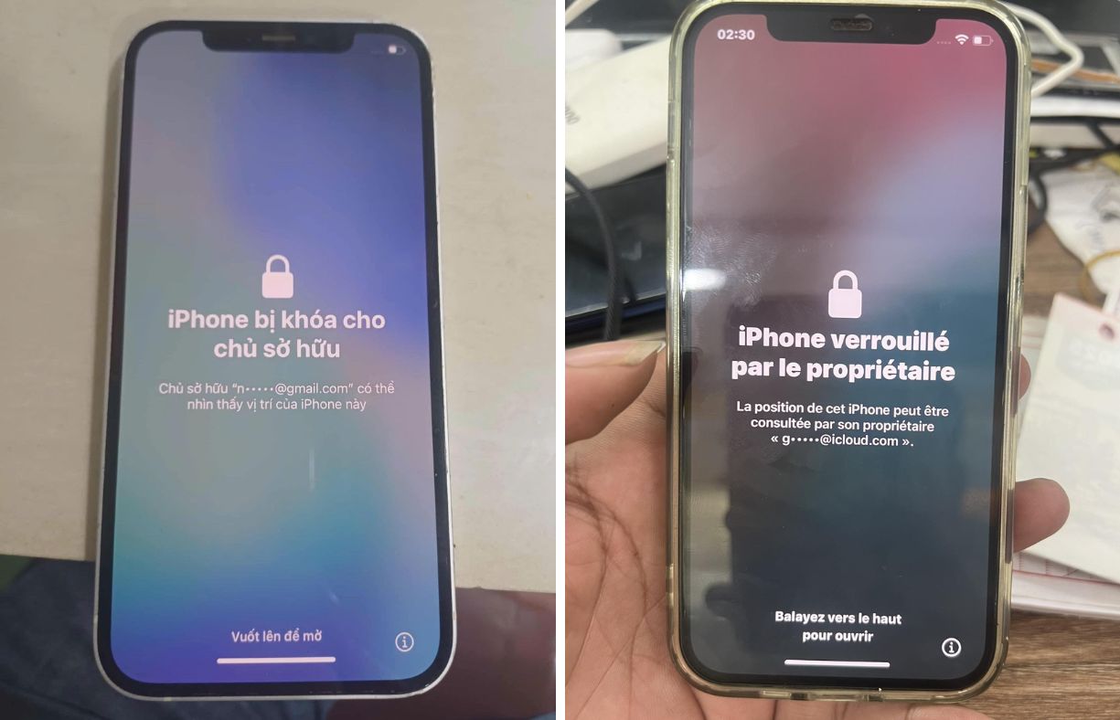 iPhone X bị khóa iCloud (dính Activation Lock)