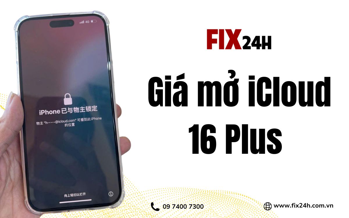 Giá mở iCloud 16 Plus chỉ 5tr3