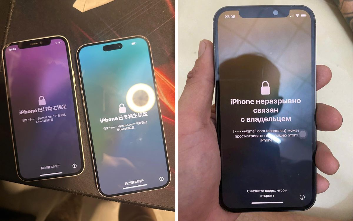 iPhone bị khóa bởi chủ sở hữu