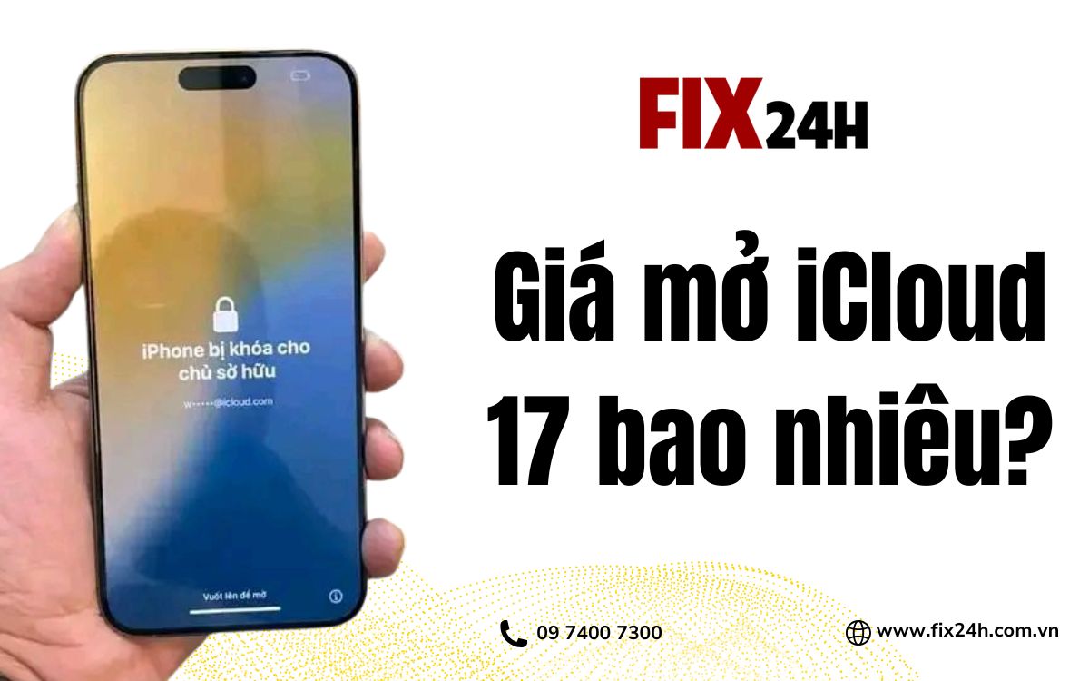 Giá mở iCloud 17