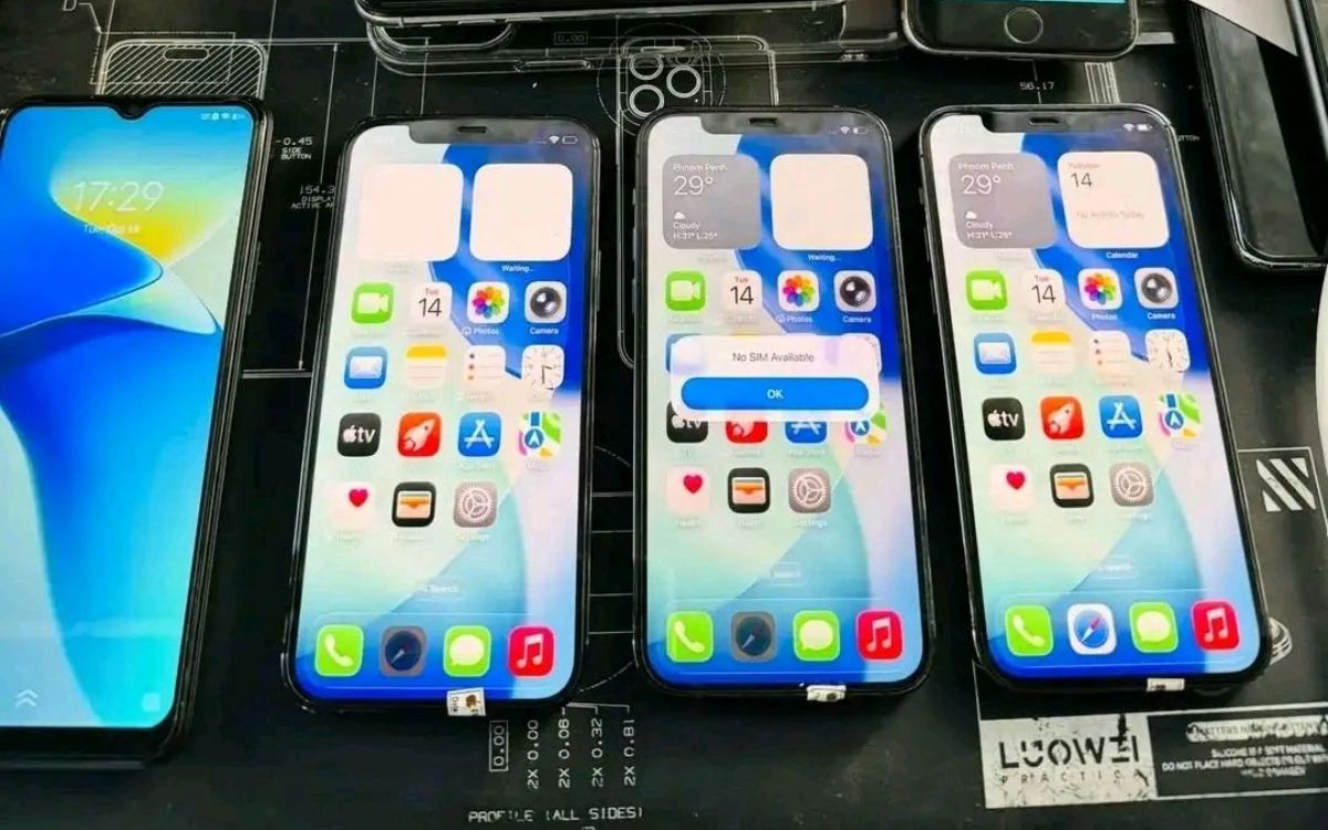 iPhone sau khi mở khóa iCloud thành công