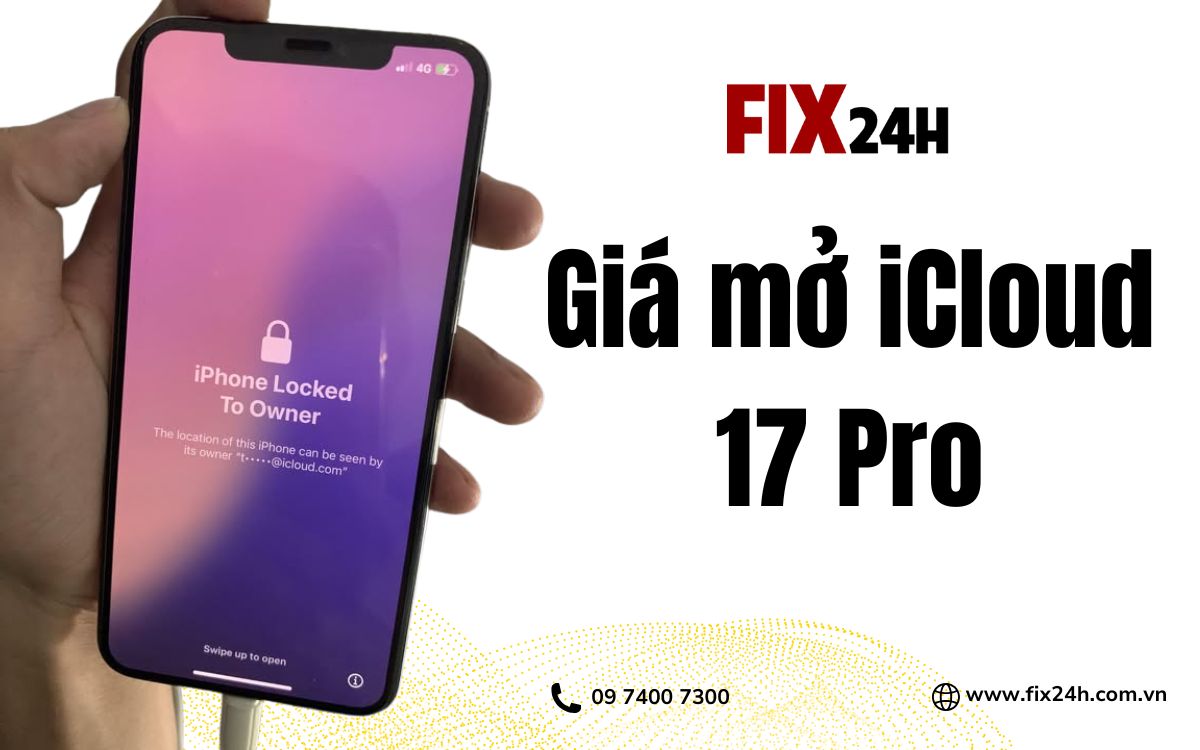 Giá mở iCloud 17 Pro chỉ 7tr1