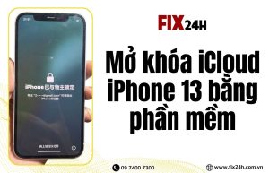 Mở khóa iCloud iPhone 13 bằng phần mềm