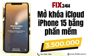 Mở khóa iCloud iPhone 15 bằng phần mềm