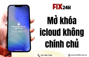 Mở khóa icloud không chính chủ, có hay không?
