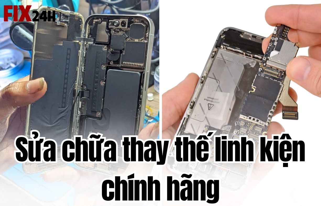 Sửa chữa thay thế linh kiện chính hãng