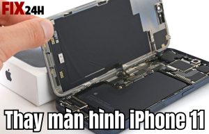 Thay màn hình iPhone 11 chính hãng giá rẻ tại Fix24h TPHCM
