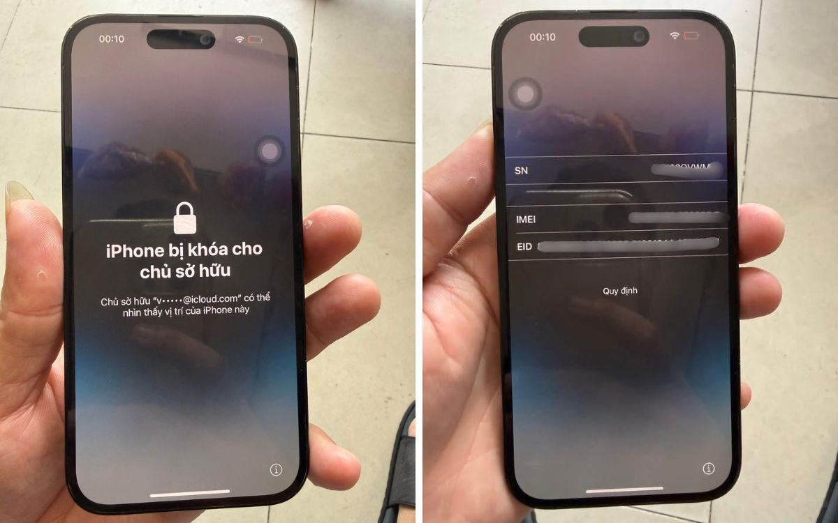 Mở khóa bằng phần mềm chuyên dụng – Không bung tháo máy