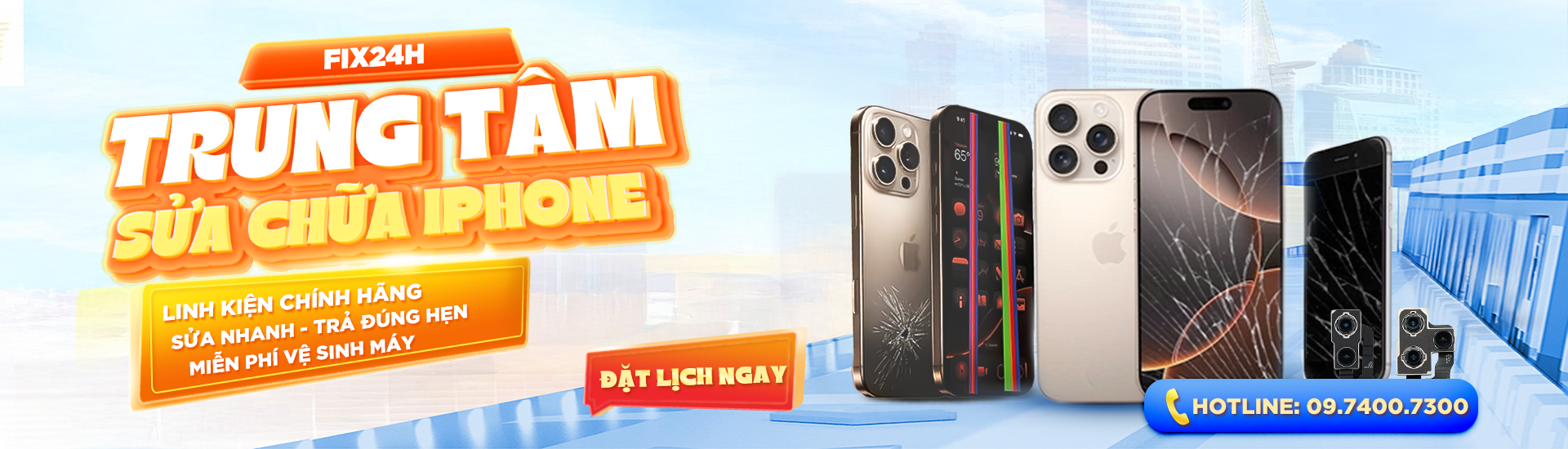 Banner sửa chữa iPhone