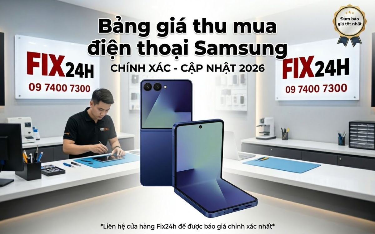 Bảng giá thu mua điện thoại Samsung