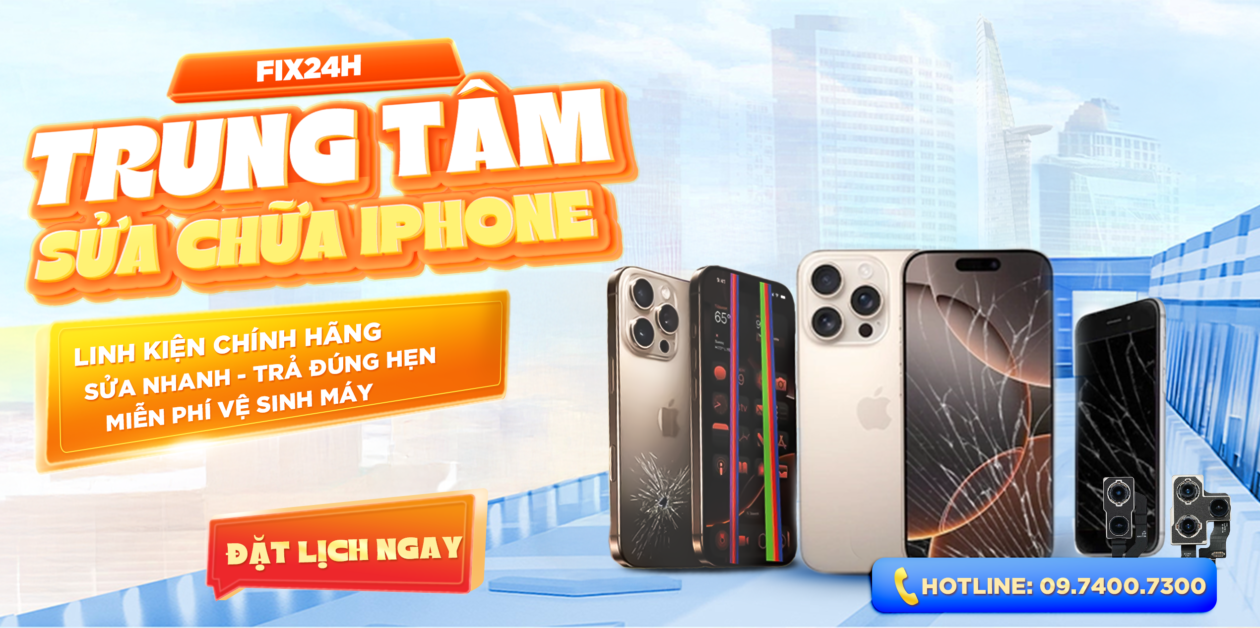 Banner sửa chữa iPhone