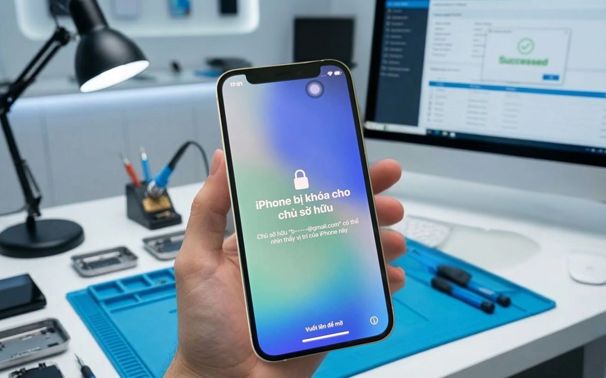 Tình trạng iPhone bị khóa iCloud bởi chủ sở hữu