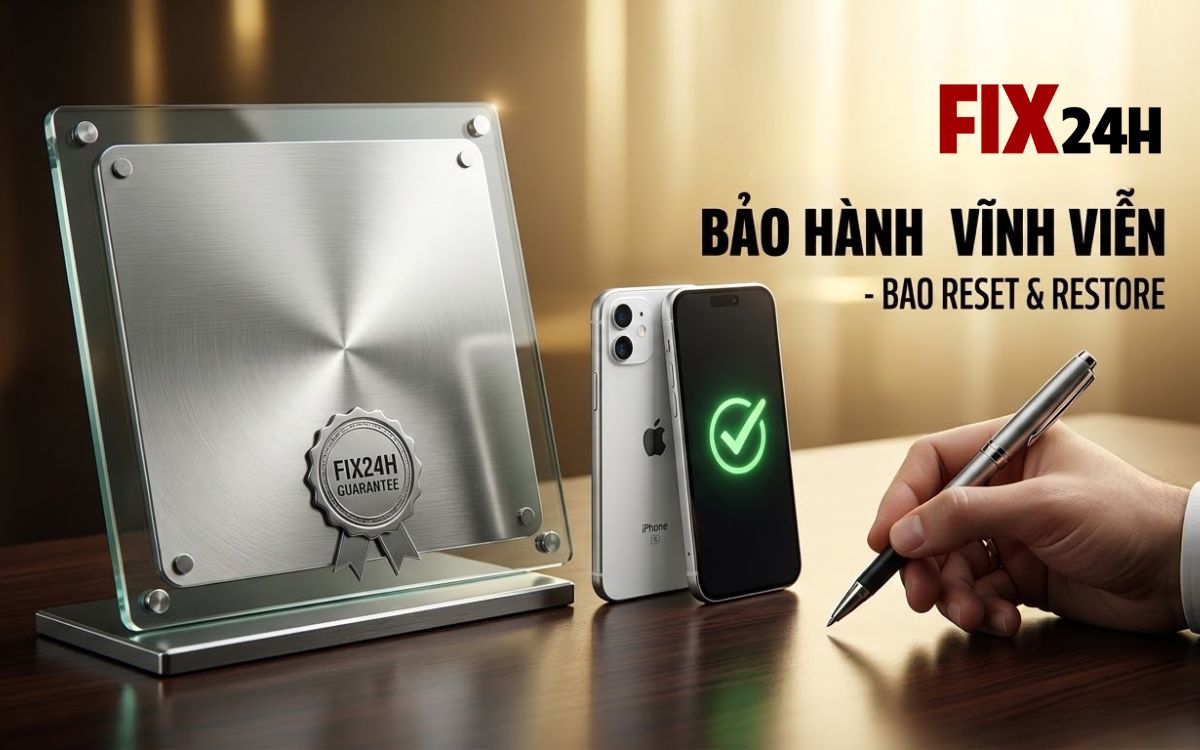 Mở khóa iCloud trắng máy như mới, bảo hành trọn đời bao reset thõa mái