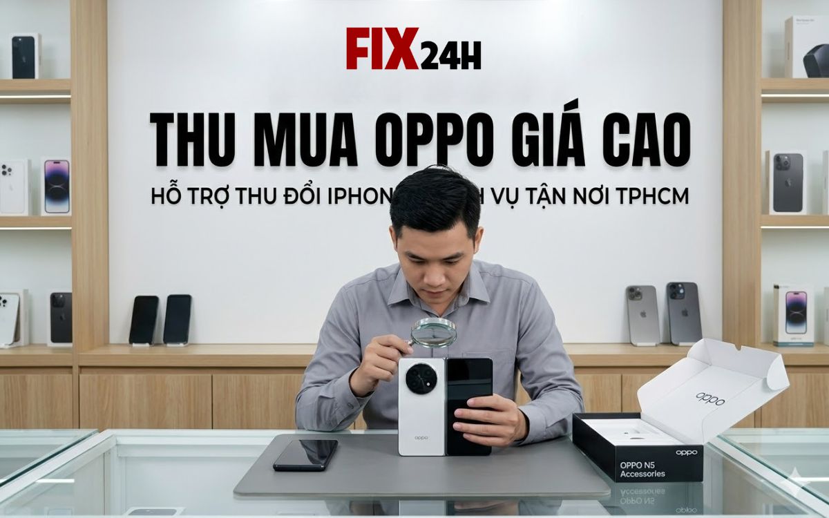 Thu mua điện thoại Oppo giá cao, hỗ trợ thu mua tận nơi trong TPHCM