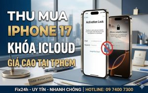 Thu mua iPhone 17 khóa iCloud với giá cao hơn thị trường chung