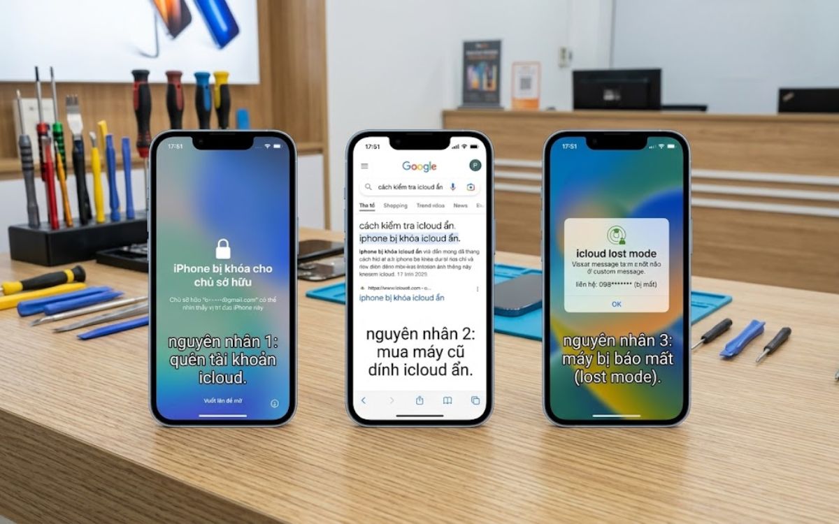 Nguyên nhân phổ biến nhất mà người dùng thường gặp phải khi bị khóa iCloud