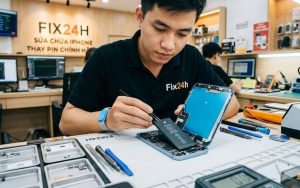 Dịch vụ thay pin iPhone 14 Plus uy tín, lấy liền tại TPHCM