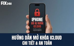Hướng dẫn xóa icloud khỏi iphone