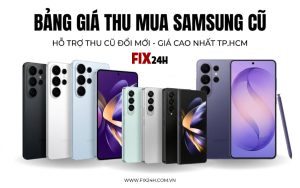 Bảng giá thu mua samsung cũ tốt nhất tại TPHCM