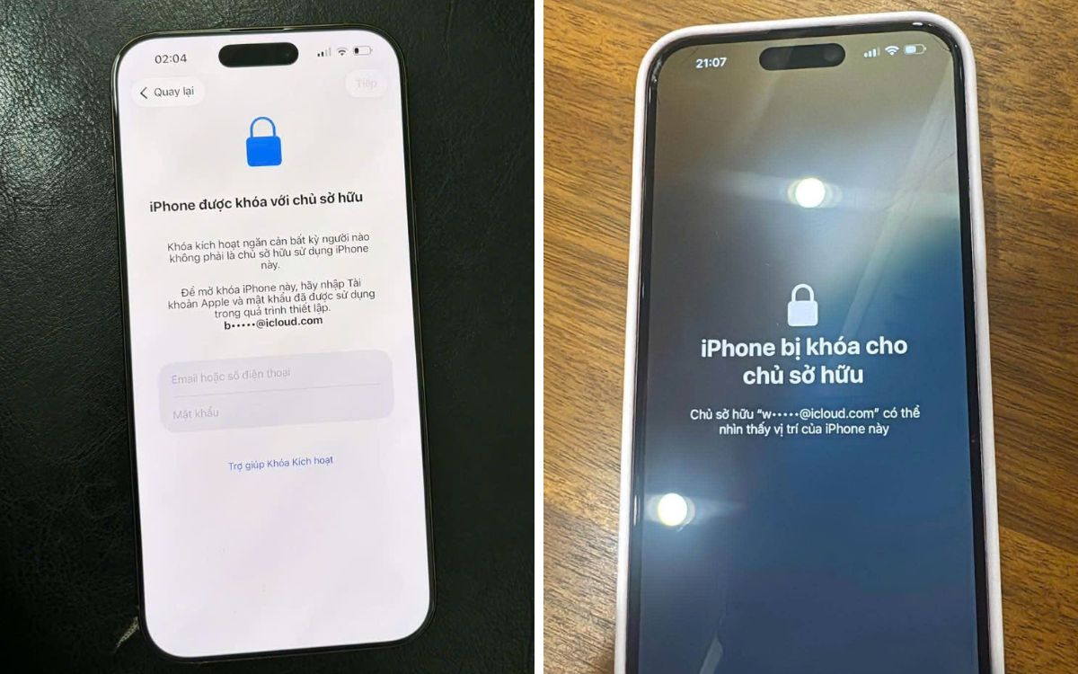 iPhone bị khóa iCloud do bị lừa vay 