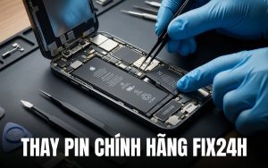 Thay pin iPhone 16 Pro chính hãng