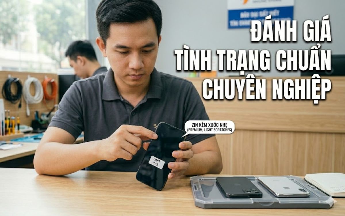 Đánh giá chuẩn tình trạng máy để có giá thu chính xác nhất