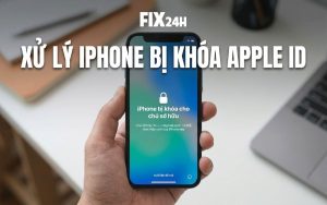 Xử lý iphone bị khóa apple id
