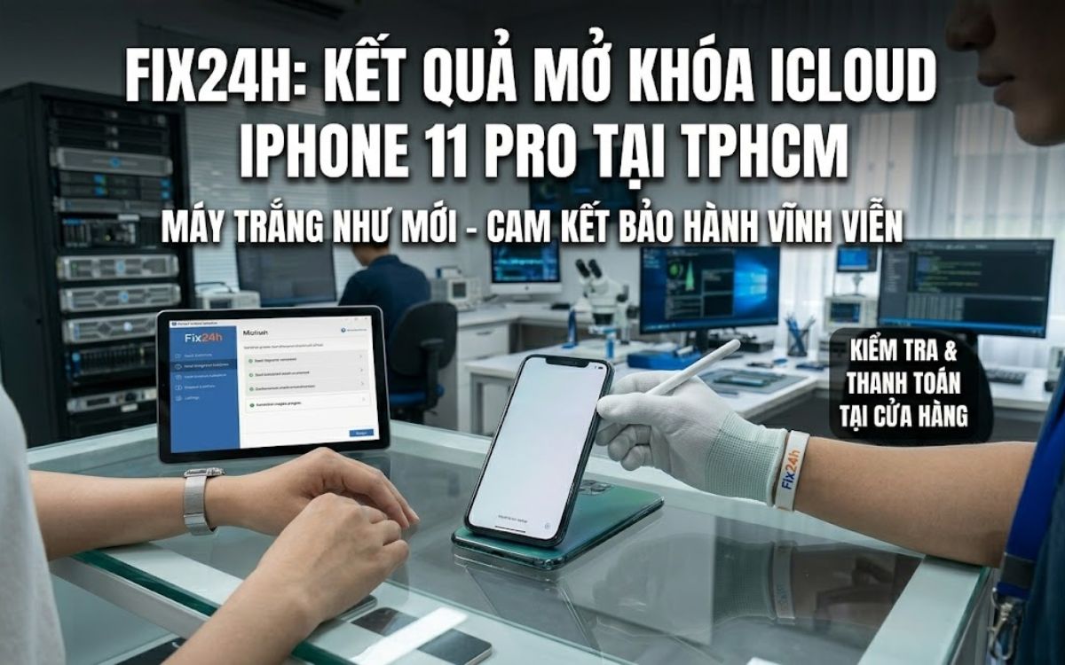 Mở trắng máy bảo hành vĩnh viễn sau khi mở khóa thành công
