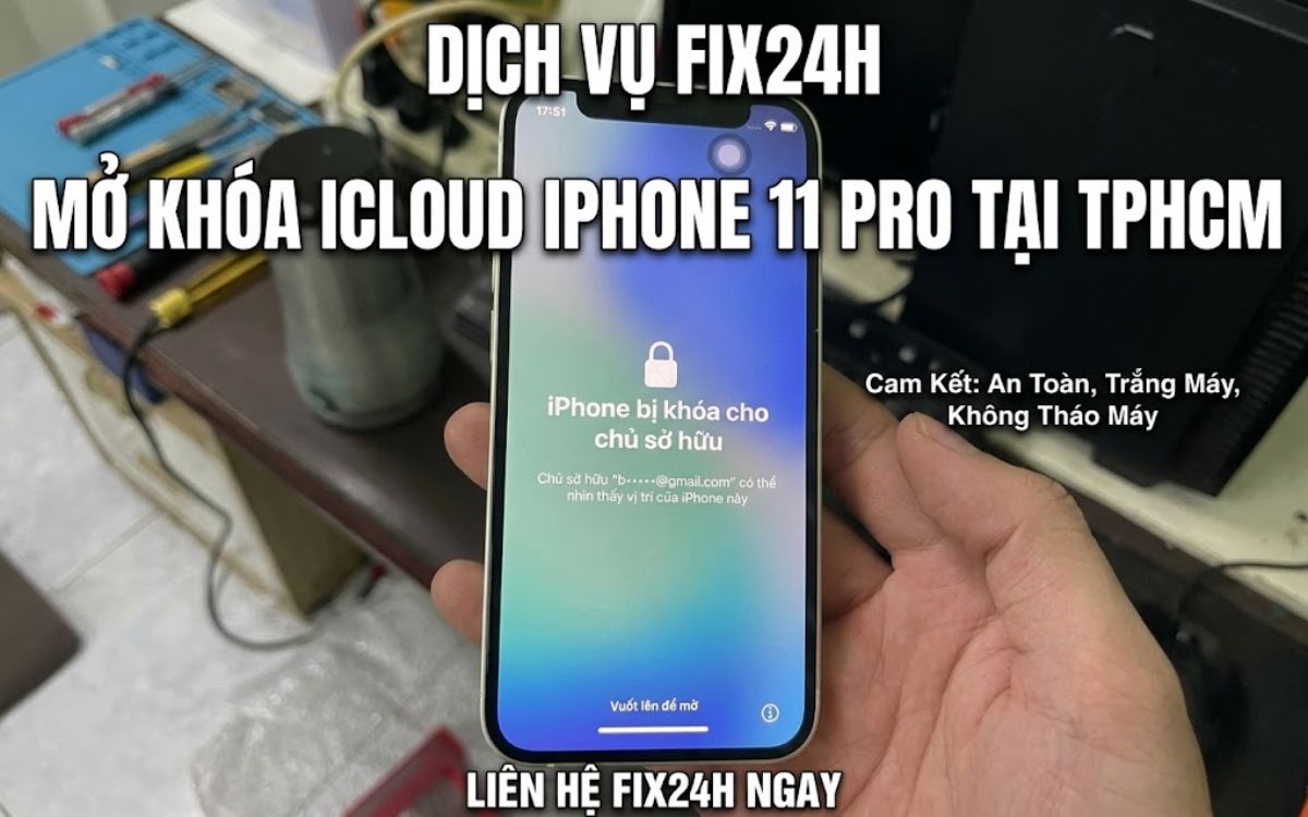 Không nên tự mở khóa tại nhà, không những không mở được còn có thể khiến máy bị khóa vĩnh viễn