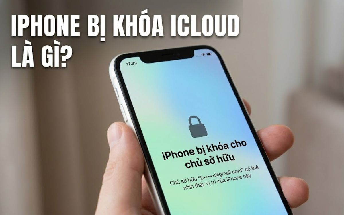 iPhone bị khóa do quên iCloud