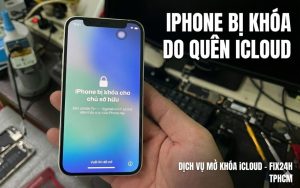 iPhone bị khóa do quên iCloud