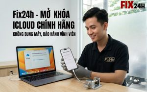 Mở khóa iCloud iPhone giá rẻ chất lượng tại TPHCM