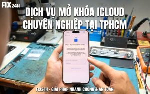 Dịch vụ mở khóa iphone 13 pro bị khóa icloud