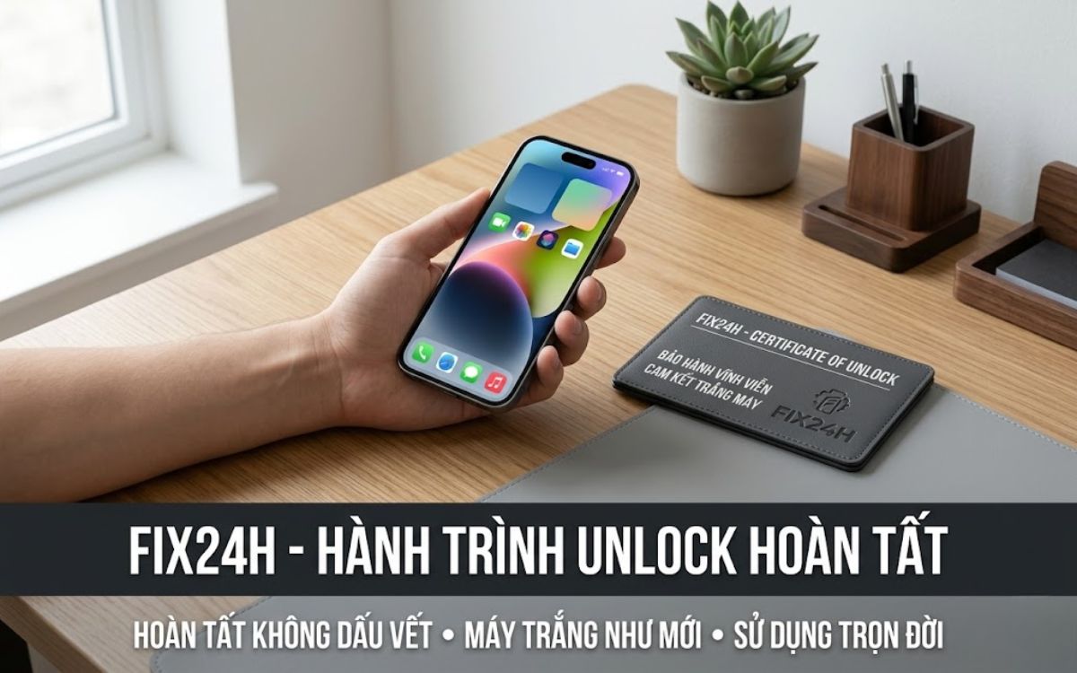 Mở khóa iCloud nhanh chóng chỉ từ 30 phút