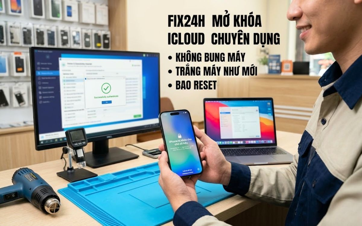 Tình trạng iPhone bị khóa iCloud thường gặp nhất