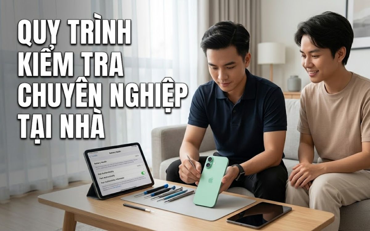 Quy trình thu mua iPhone 17 tại nhà nhanh chóng, chuyên nghiệp