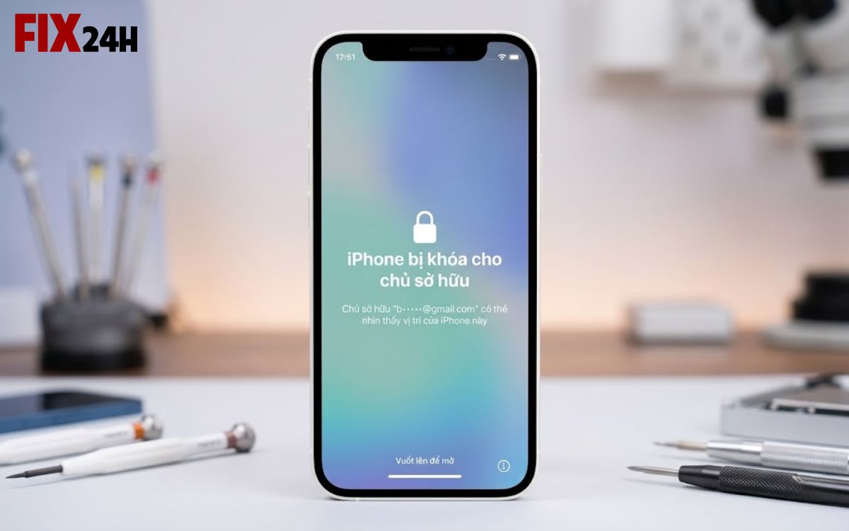 Fix24h – Trung tâm mở iCloud iPhone bằng phần mềm chuyên dụng, không tháo máy
