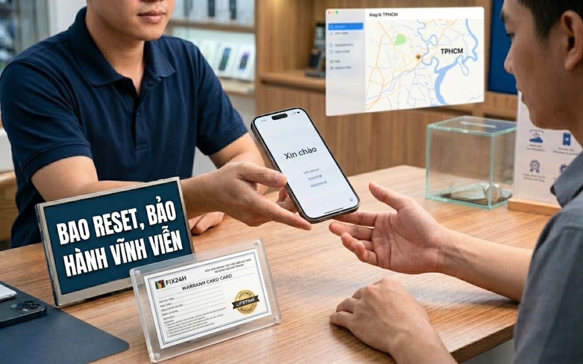 Bảo hành vĩnh viễn – Chỉ thu phí khi thành công