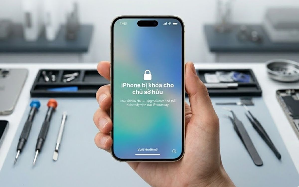 iPhone bị khóa bởi chủ sở hữu
