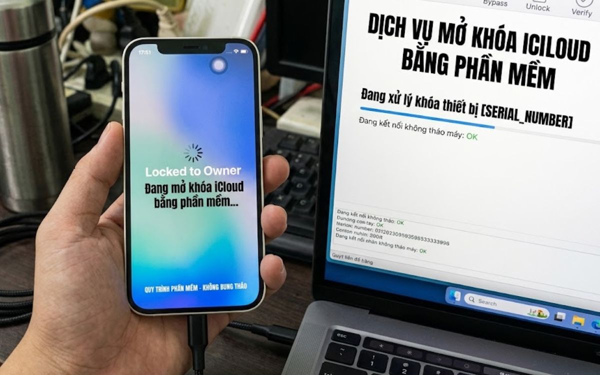 Mở khóa iCloud hoàn toàn bằng phần mềm chuyên dụng