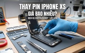 Thay pin iphone Xs giá bao nhiêu?