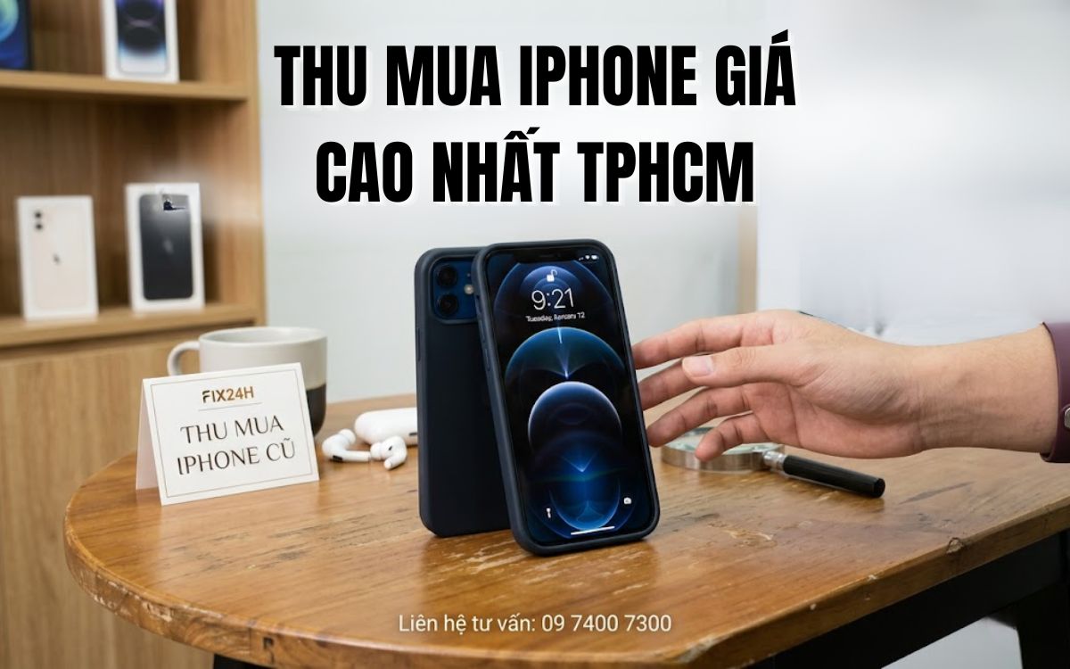 Fix24h – Địa chỉ thu mua iPhone cũ giá cao, uy tín tại TPHCM