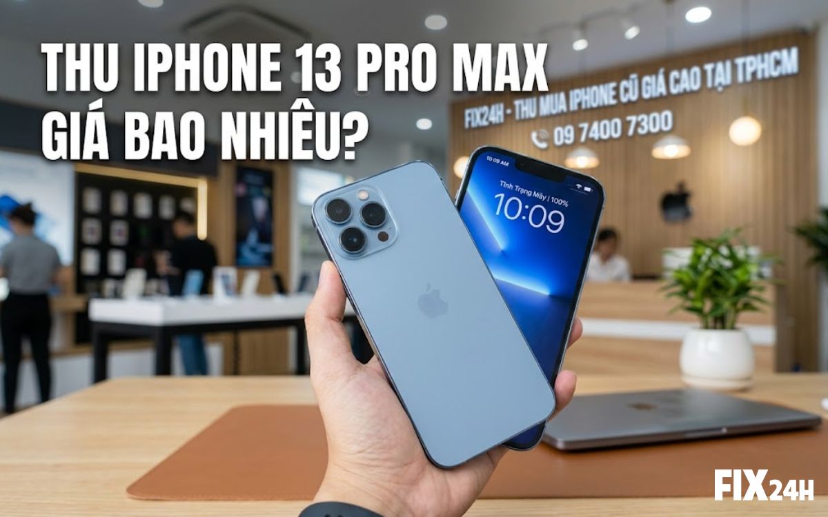 thu iphone 13 Pro Max giá bao nhiêu?