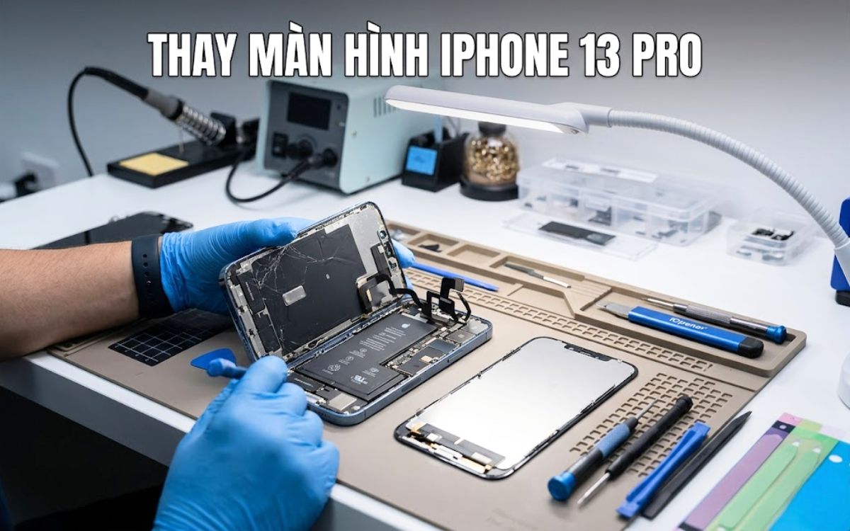 Thay màn hình iPhone 13 Pro chính hãng